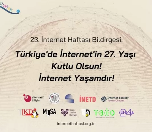 | Türkiye’de İnternet 27 Yaşında Türkiye’de İnternet 27 Yaşında